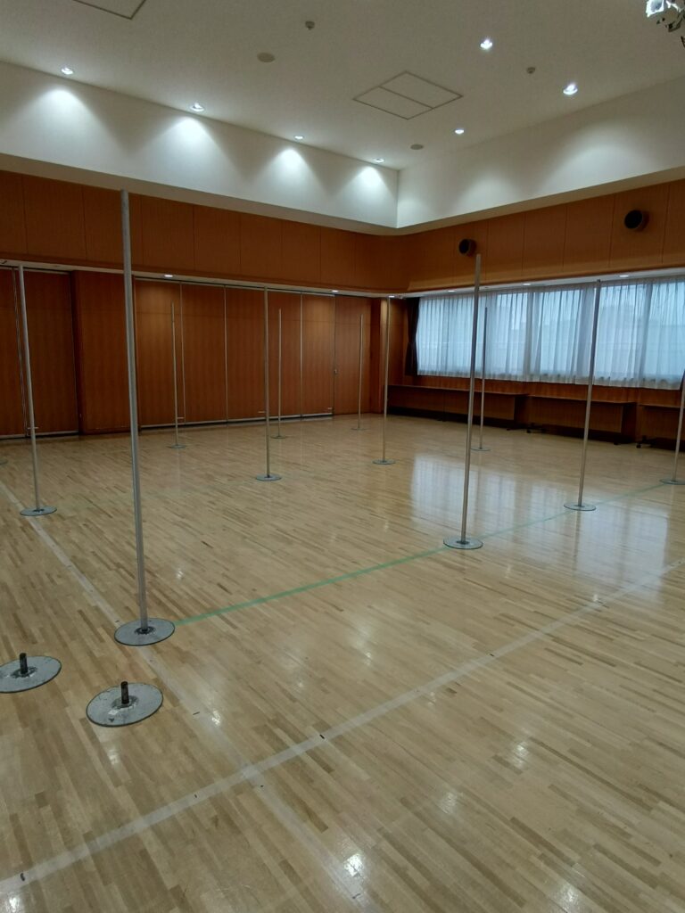 支柱組み立て写真です。
