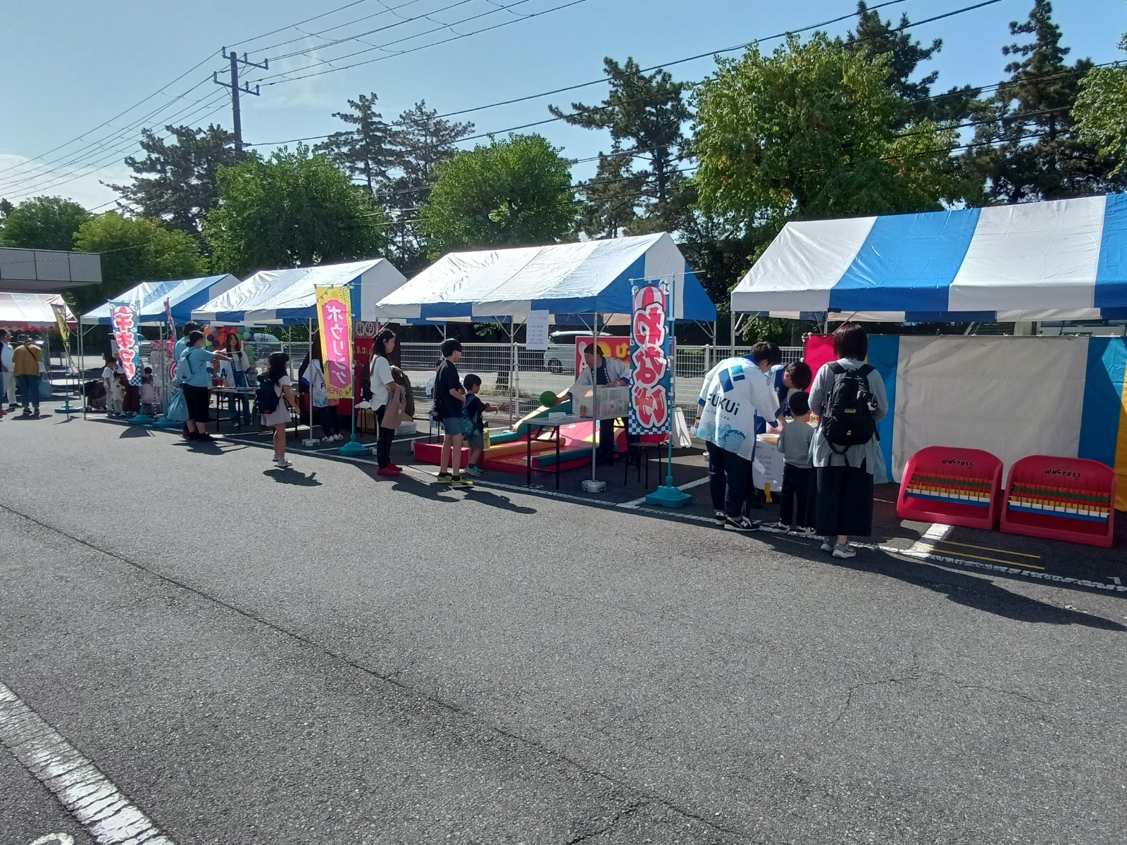 お祭りイベントの設営事例