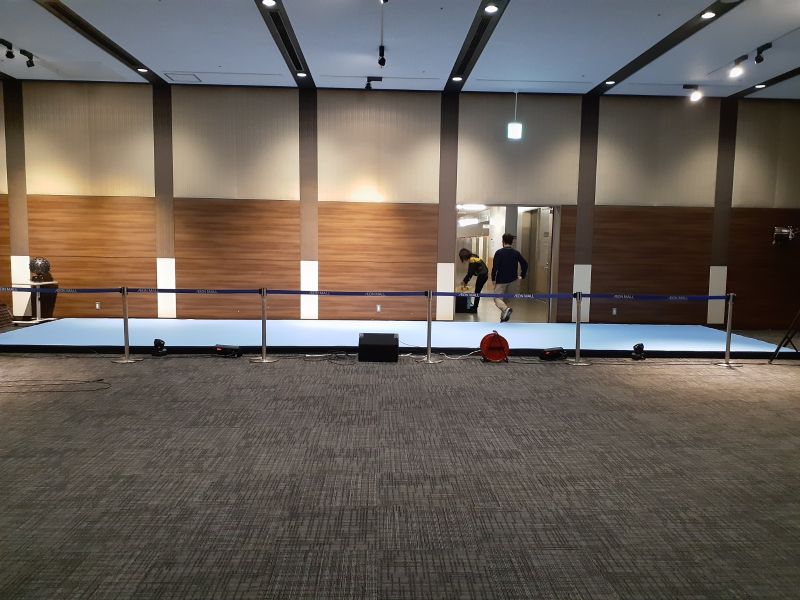 就職説明会の設営事例