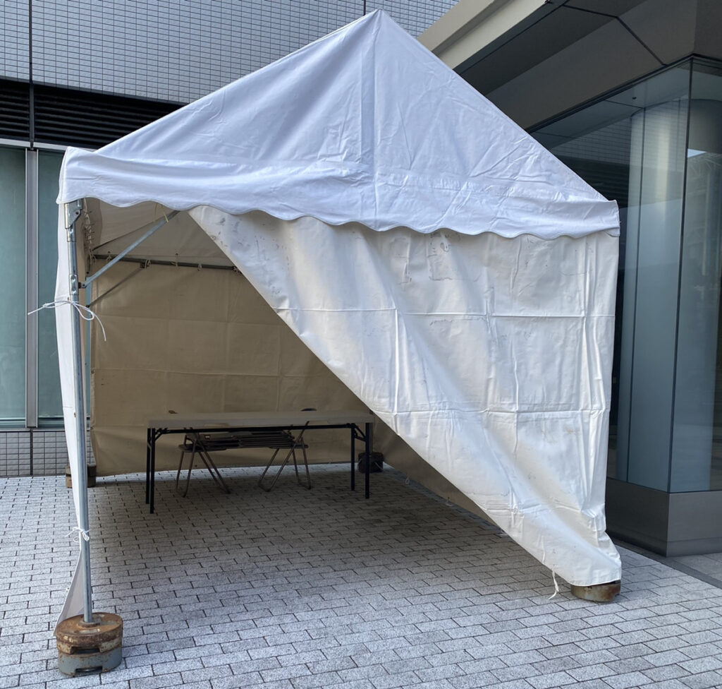 ☆イベントテント集会用テント２間×３間☆天幕のみ 帆布製